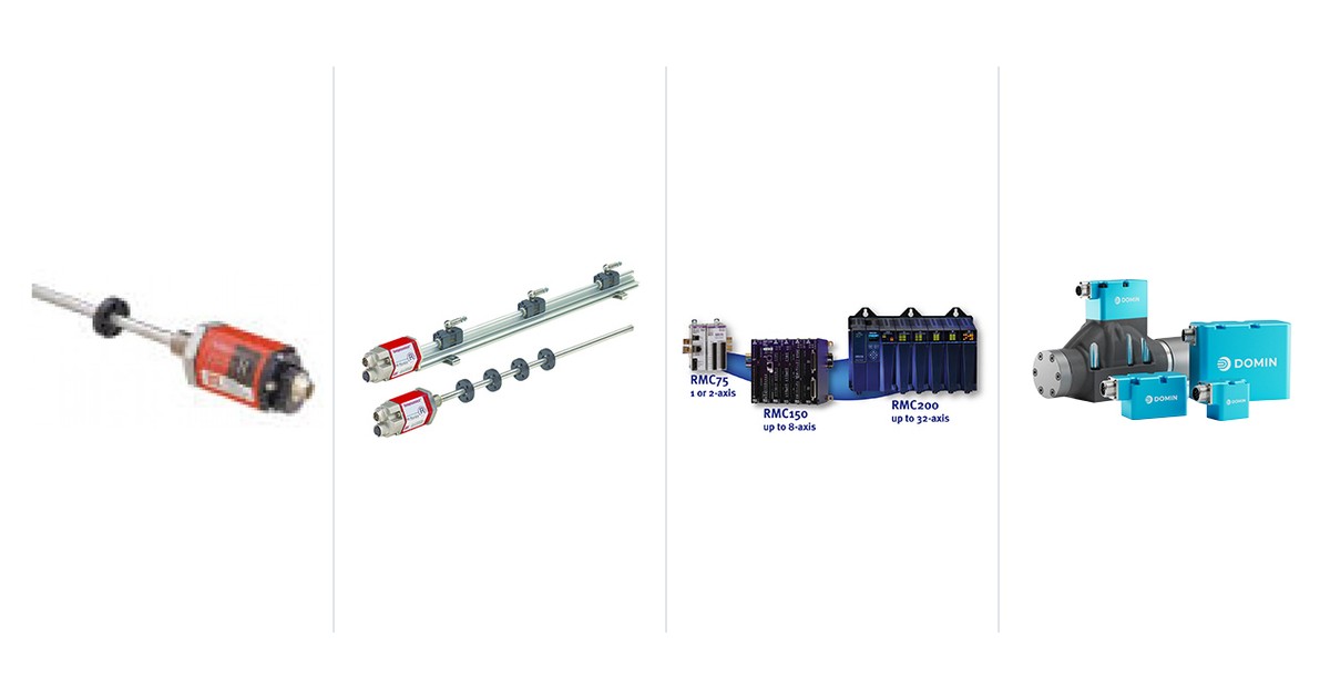 엠에스케이 MSK Temposonics 자기변형 위치센서 Level Plus RMC 모션컨트롤러 Domin 서보밸브